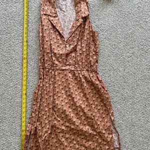 Beige floral dress used for dance recital